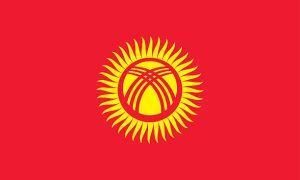 Flag of Kyrgyzstan