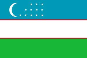 Uzbekistan national flag