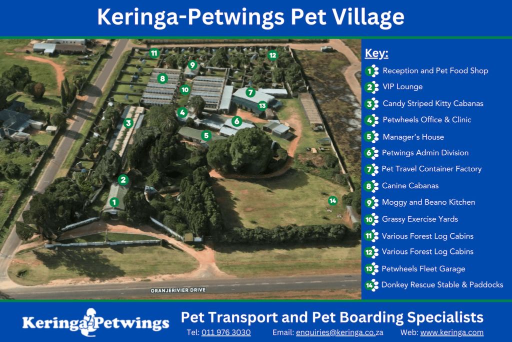 Headquarters Aerial Map with Key Site Ready | Our Story | Keringa-Petwings