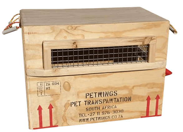 Pet Travel Container Pic Background Removed | Luxury Pet 'Transpawtation' Containers | Keringa-Petwings
