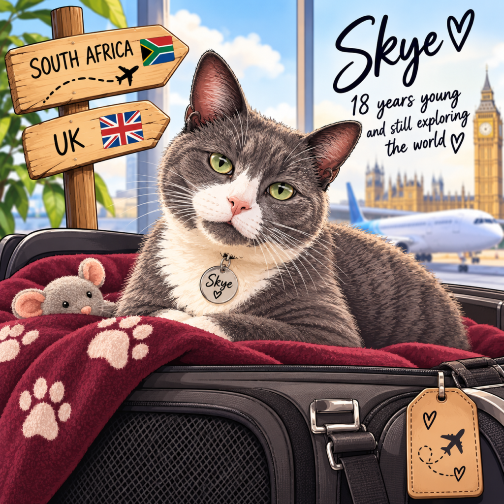 Skye Arrives Safely in the United Kingdom Featured Image
